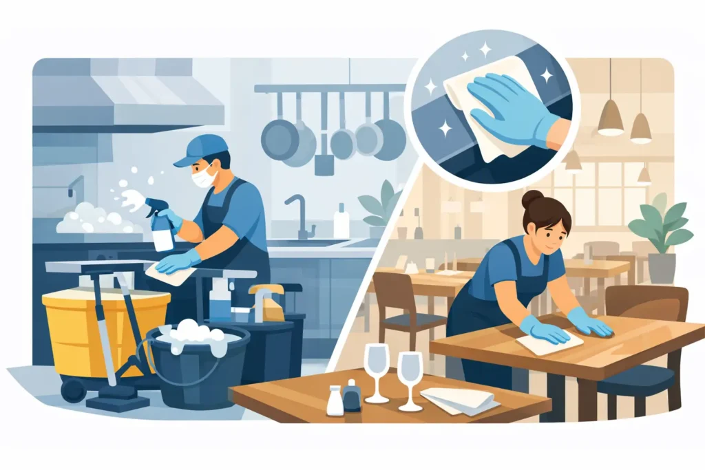Nettoyage restaurant Limoux pour une hygiène fiable