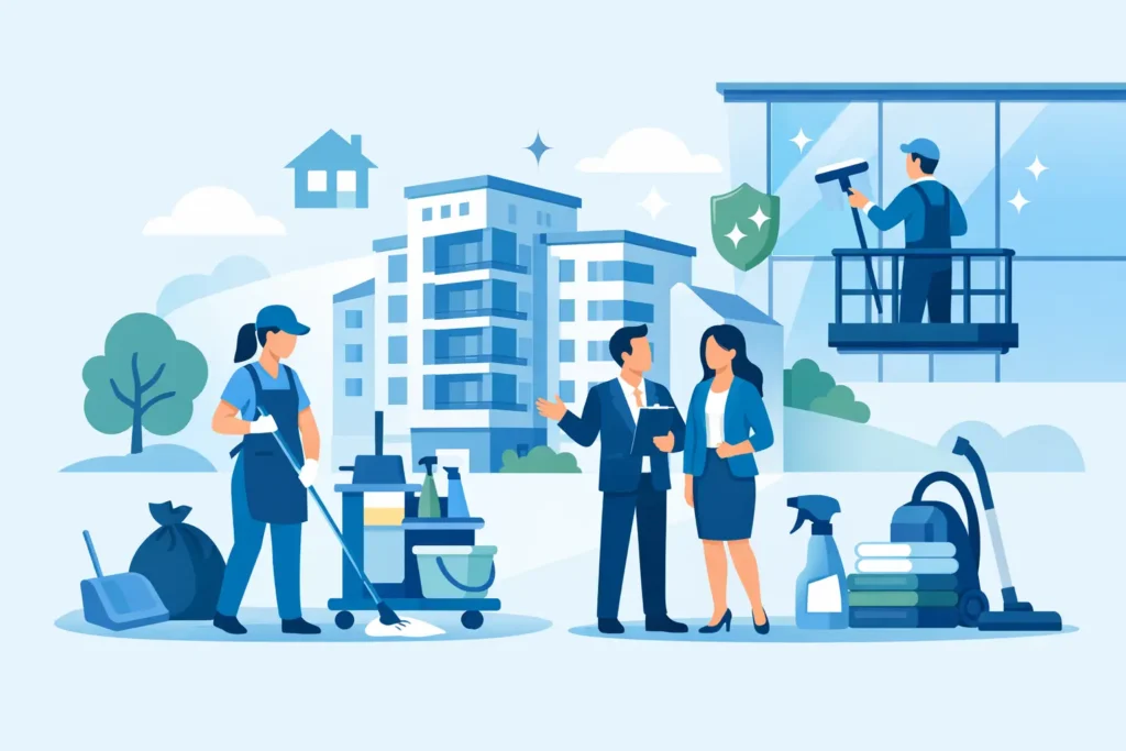 Services propreté pour syndics de copropriété