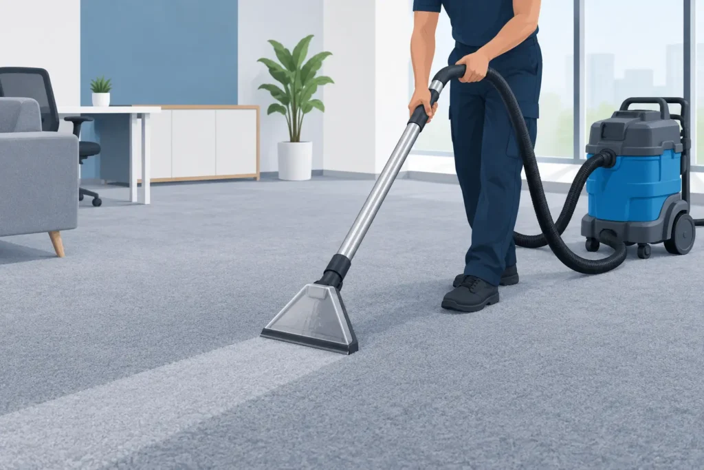 Comment laver une moquette professionnelle ?