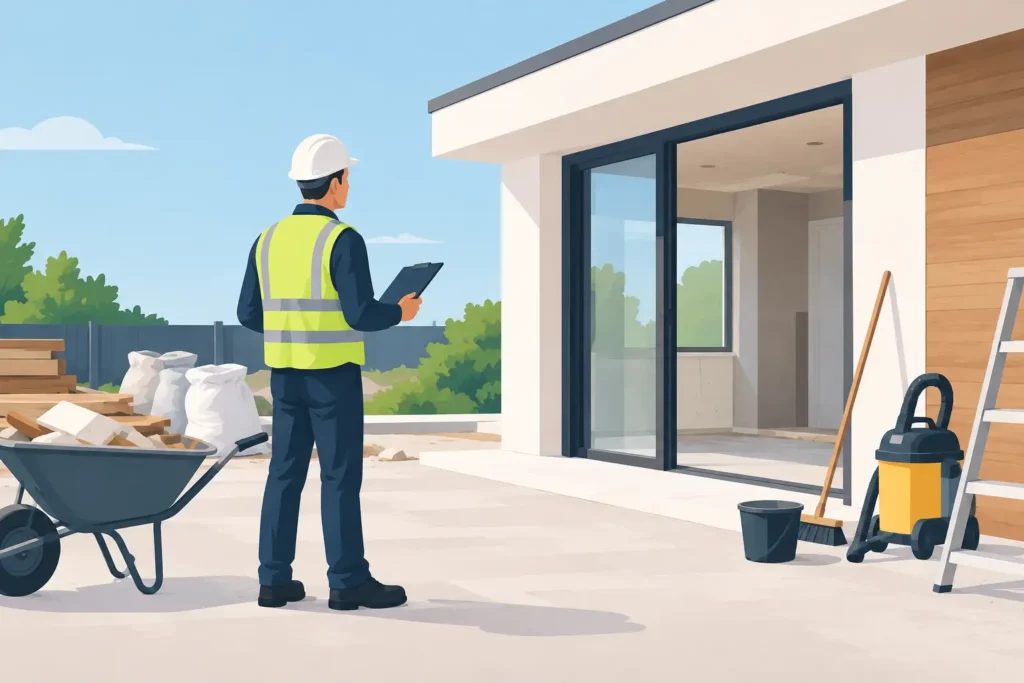 Comment préparer un site après travaux ?