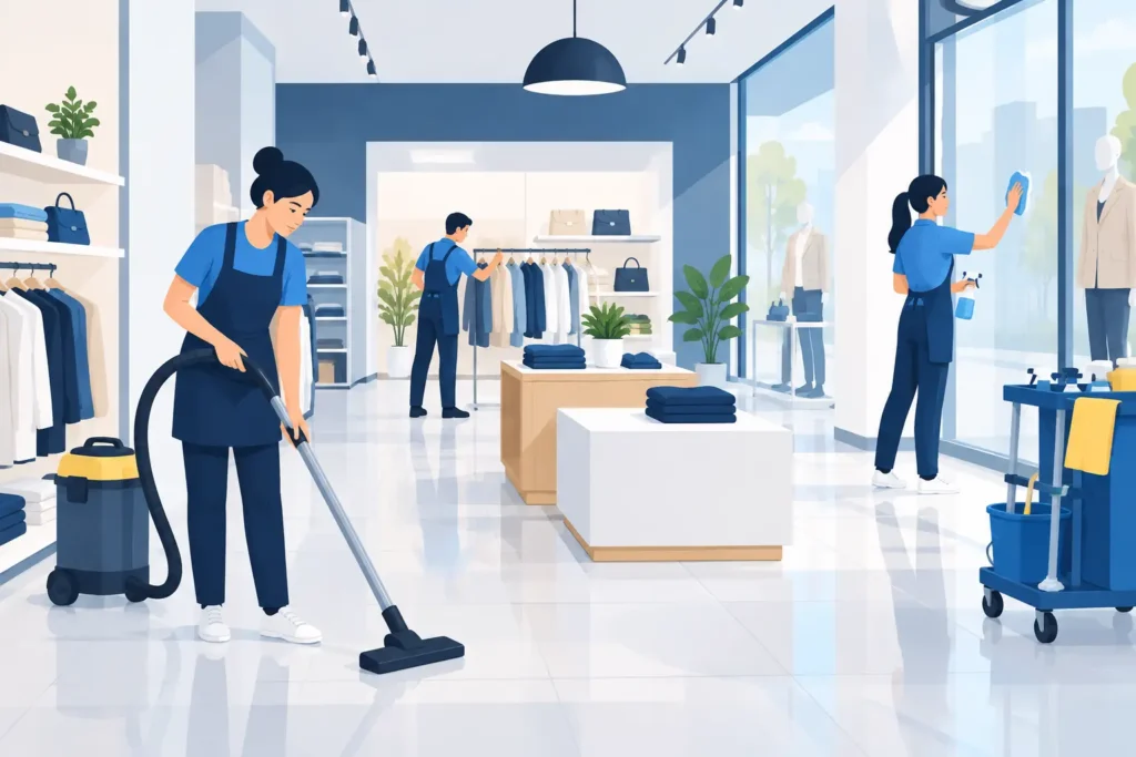 Meilleures solutions de propreté pour magasin
