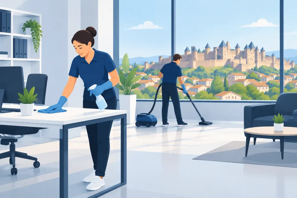 Ménage professionnel Carcassonne pour vos locaux